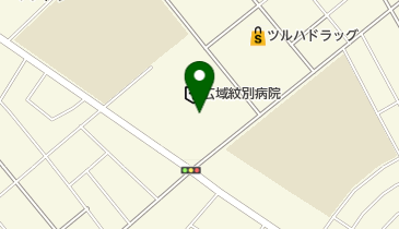 広域紋別病院の地図画像