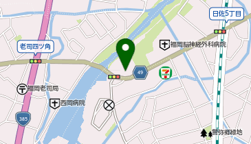 南福岡脳神経外科病院の地図画像