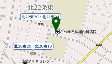 さっぽろ神経内科病院の地図画像