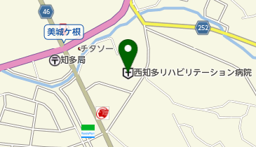 西知多リハビリテーション病院の地図画像
