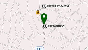 福岡信和病院の地図画像