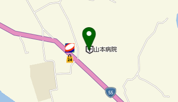 やまもと病院の地図画像