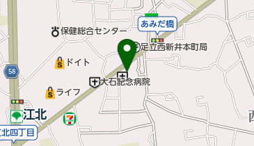 平成扇病院の地図画像