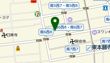 札幌ススキノ病院の地図画像