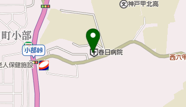 春日病院の地図画像