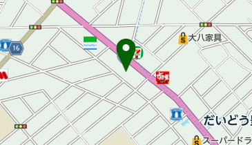 成仁会病院の地図画像