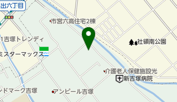 新吉塚病院の地図画像
