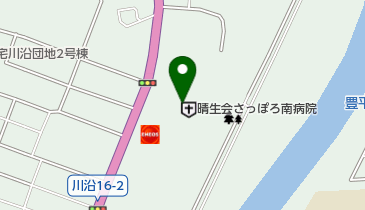 晴生会さっぽろ病院の地図画像