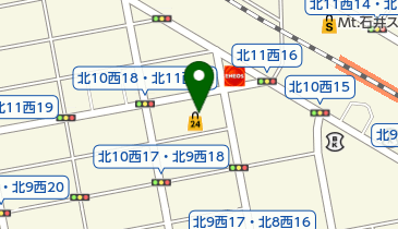 札幌渓仁会リハビリテーション病院の地図画像