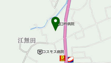 臼杵病院の地図画像