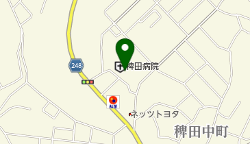 稗田病院の地図画像