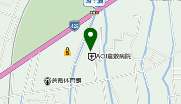 AOI倉敷病院の地図画像