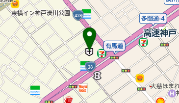 湊の杜病院の地図画像