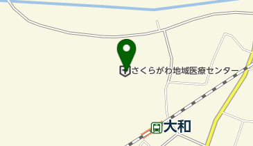 さくらがわ地域医療センターの地図画像