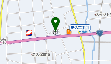 船入病院の地図画像