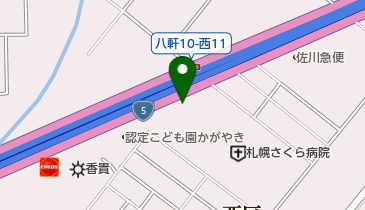 札幌記念病院の地図画像