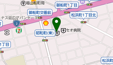 セントラル病院の地図画像