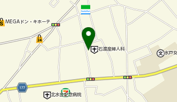 石渡産婦人科病院の地図画像