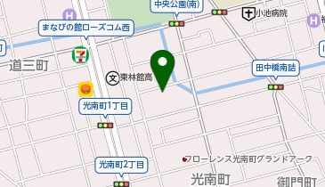 小池病院の地図画像