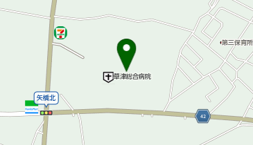 淡海ふれあい病院の地図画像