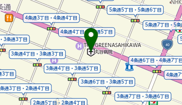 くにもと病院の地図画像