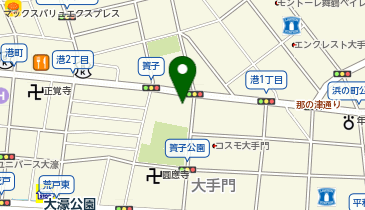 桜十字大手門病院の地図画像