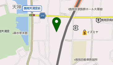 長岡京病院の地図画像