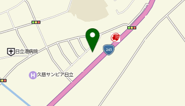 日立港病院の地図画像