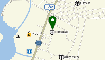 IHI播磨病院の地図画像
