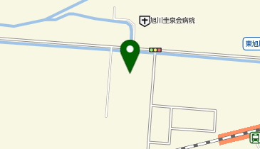 東旭川病院の地図画像