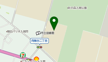 自衛隊入間病院の地図画像