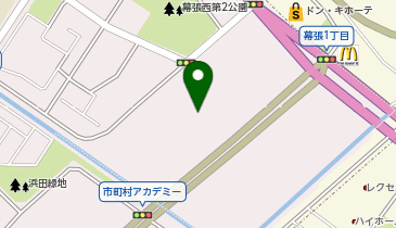 幕張病院の地図画像