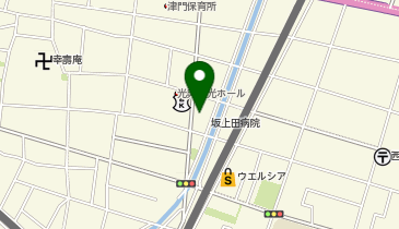 坂上田病院の地図画像