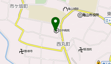 田中病院の地図画像