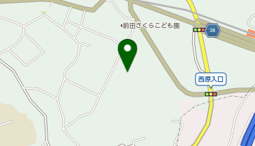 浦添総合病院の地図画像