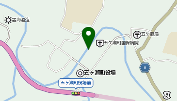 五ヶ瀬町国民健康保険病院の地図画像