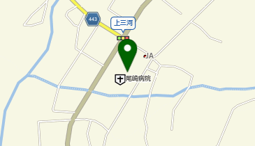 尾崎病院の地図画像