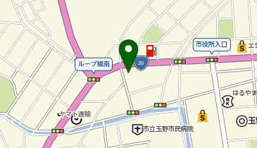 たまの病院の地図画像