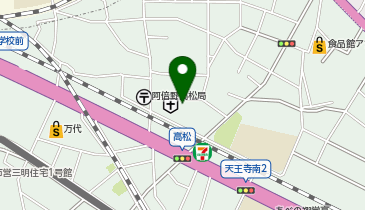 あべの王子病院の地図画像