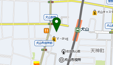 犬山駅西病院の地図画像
