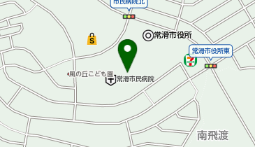 知多半島りんくう病院の地図画像