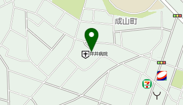 慈山会医学研究所付属坪井病院の地図画像