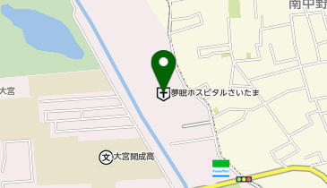 夢眠ホスピタルさいたまの地図画像