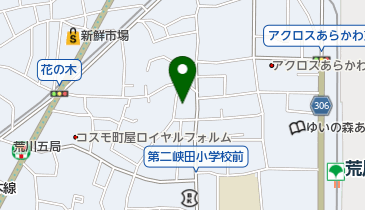 荒川生協診療所の地図画像