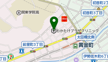 こがね町すこやか内科・内視鏡クリニックの地図画像