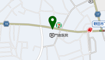 門倉医院の地図画像