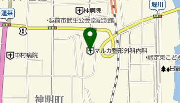 マルカ整形外科内科の地図画像