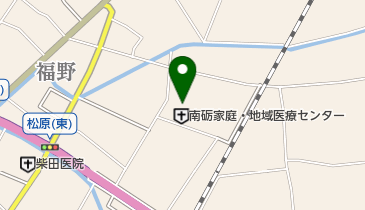 南砺家庭・地域医療センターの地図画像