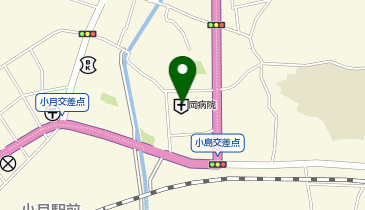 岡医院の地図画像