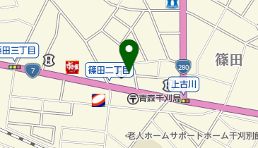 田代内科医院の地図画像